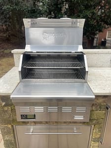 Recteq RT-1070 Built-in Pellet Smoker after cleaning